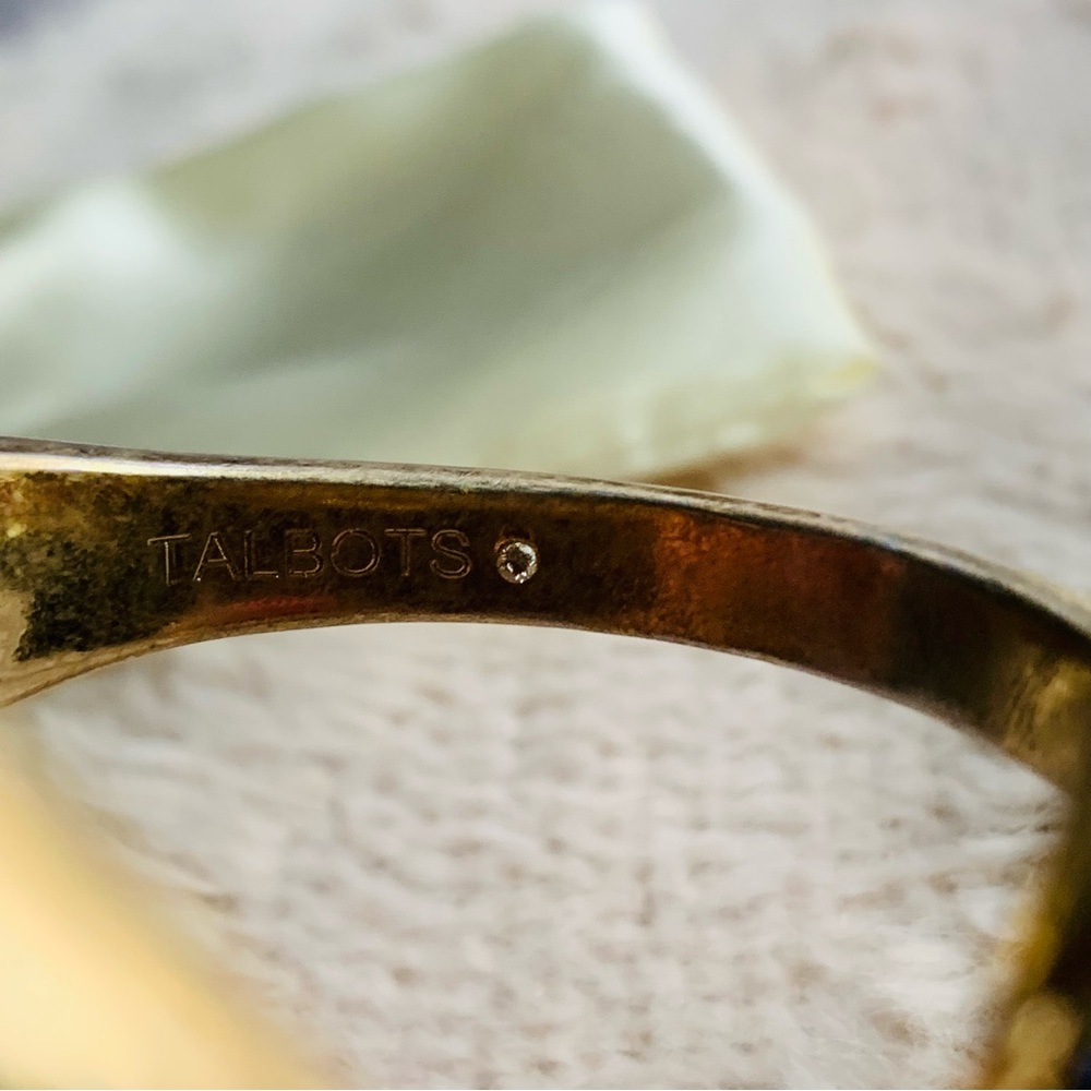 Bundle set of 3 gold silver bracelets costume jewelry Talbots swan hinged - Picture 9 of 10